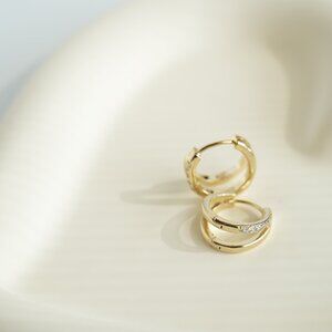 Sparkling Dainty Earrings